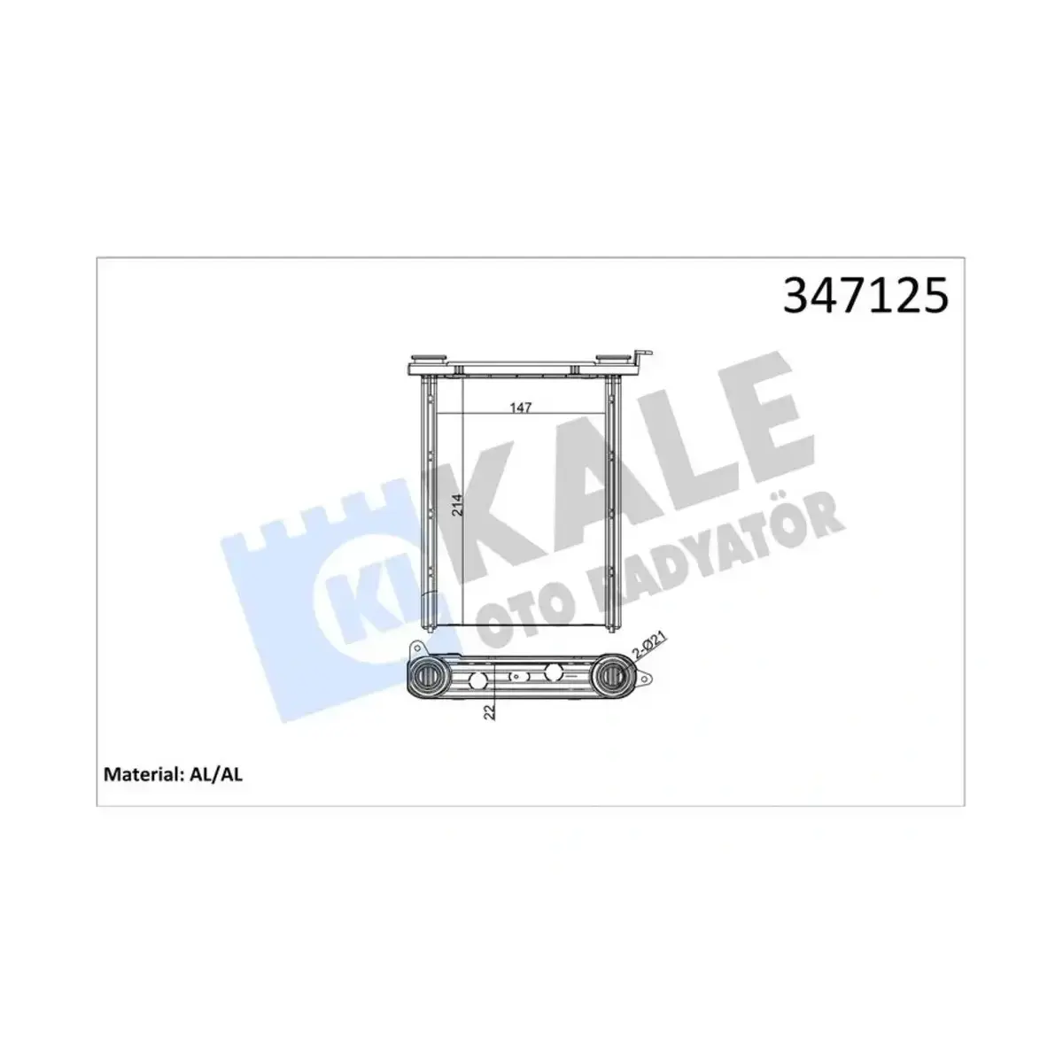 4407490 KALORIFER RADYATORU MEGANE III FLUENCE KALE