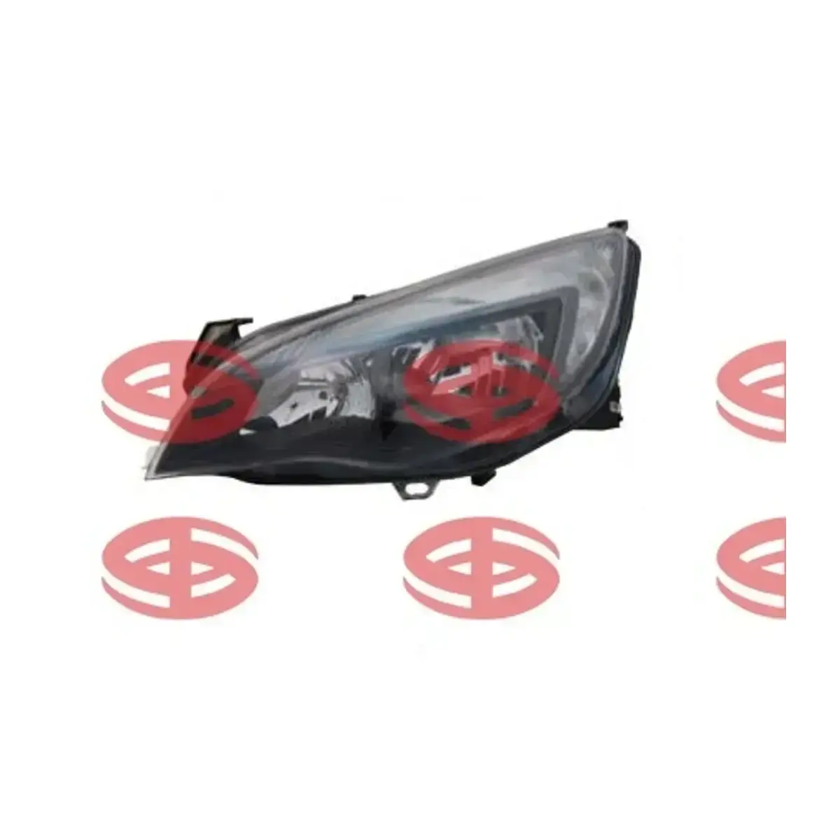 1216219 FAR ELEKTRIKLI MOTORLU SIYAH SOL ASTRA J 2012 - TYC