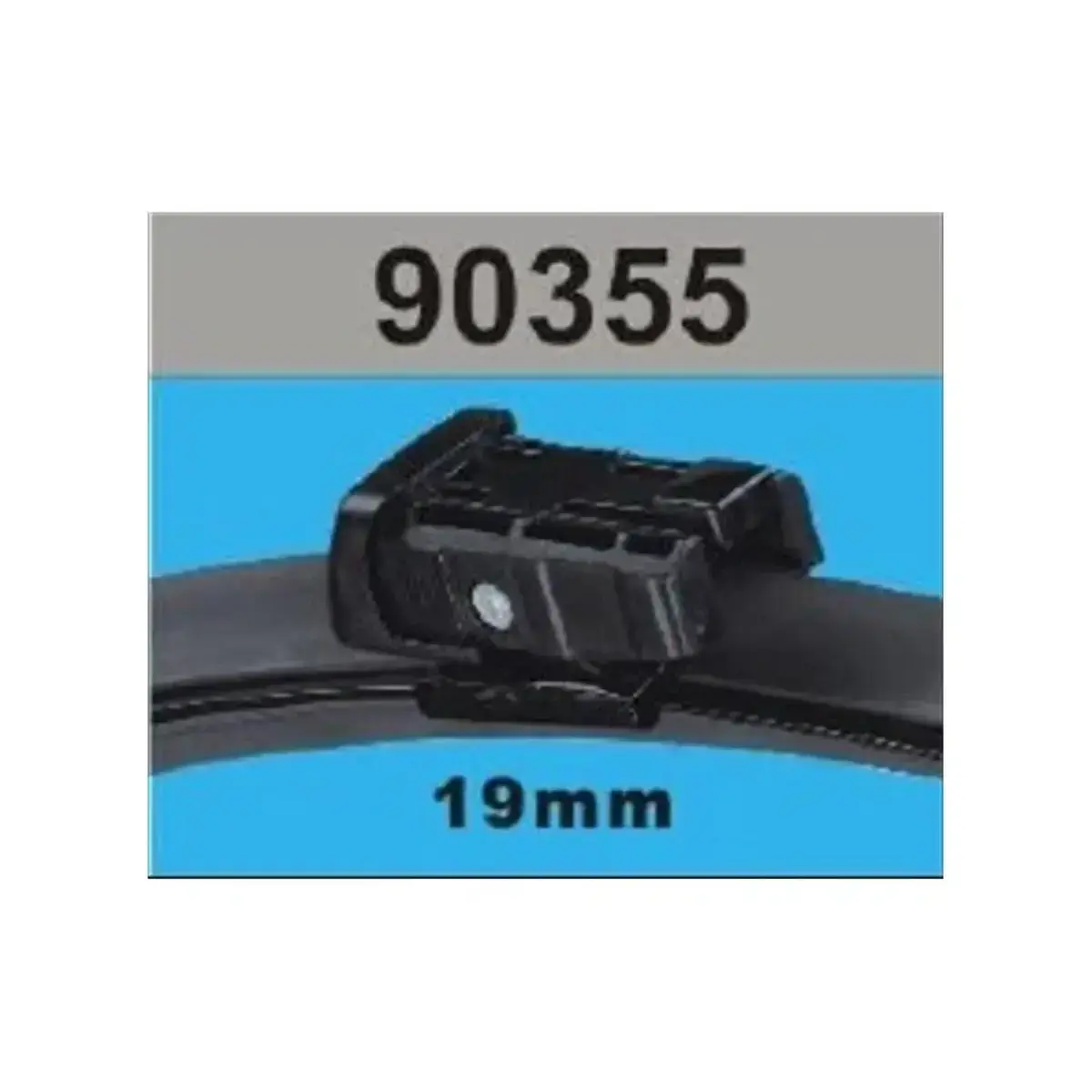 90355 MUZ TIPI ADAPTORLU SILECEK SET 500L 2012 - FIESTA 6 2008 -2017 26 + 15 650mm + 380mm 19mm Butonlu RBW