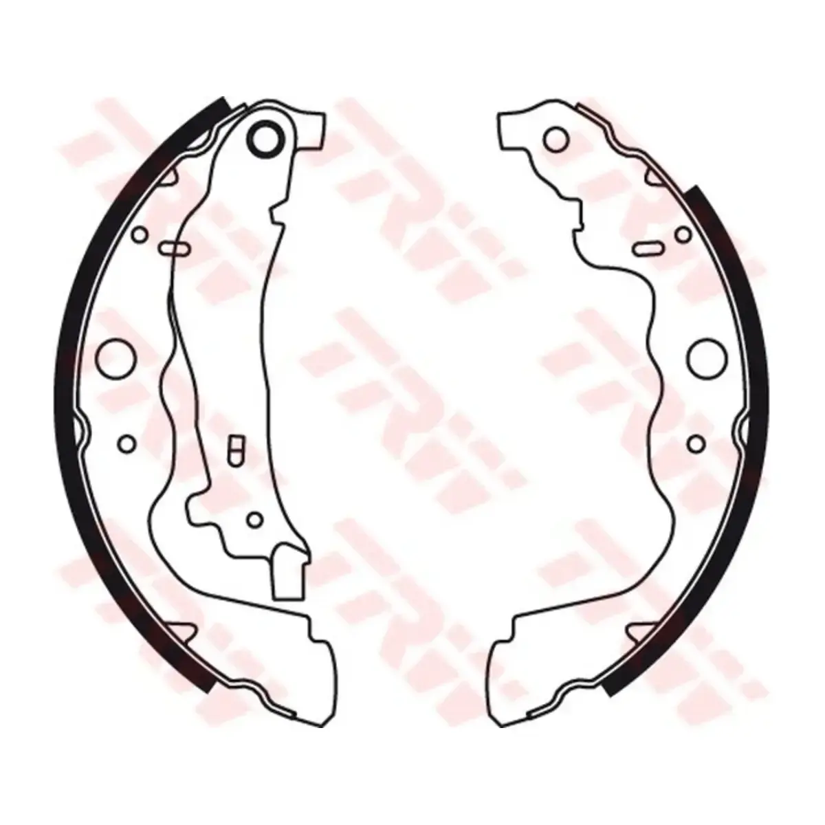 6001549703 ARKA FREN BALATASI PABUCLU KANGO 08=> CAPTUR CLIO IV 13=> DUSTER 10=> DOKKER LODGY SANDERO 12=> TRW