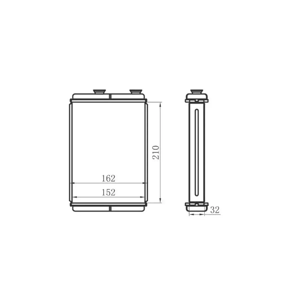 46722928 KALORIFER RADYATORU 1.9 JTD DOBLO ORIS