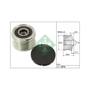 Alternatör Kasnağı Megane IV Duster Şarj Kasnağı 2015 ve Sonrası 1.6 535031510