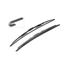 Silecek Süpürgesi Ön Takım Megane II Laguna I TK Rüzgârlıklı 650 / 450 mm 1997 ve Sonrası BM 7711210131