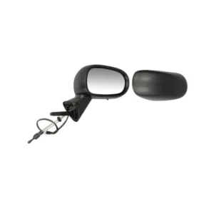 Dış Dikiz Aynası Sağ R Modus Kablo Tipi Ayna Lambası Sıcaklık Sensör Siyah Kapak Dışbükey Cam 4H4P Sağ RH 2004 ve Sonrası BM 7701059146
