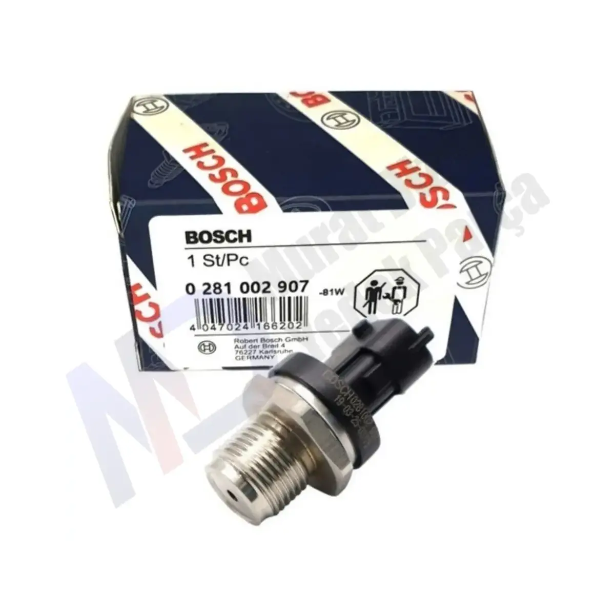 Yakıt Basınç Müşürü Trafic Basınç Sensörü 1.9 F9Q 0281002907 BOSCH