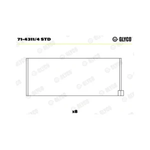 Kol Yatak Standart Trafic 1.9 F9Q 7700855868