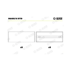 Ana Yatak Standart Trafic H0985STD 1.9 TDI F9Q H098-5 STD